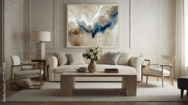 Fototapeta Living room