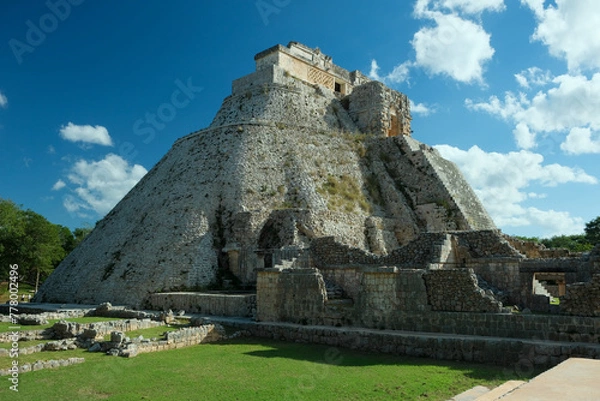 Obraz Uxmal miasto Majów w Meksyku