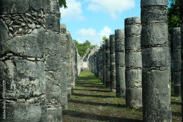 Obraz Chichem itza okiem polskiego turysty 