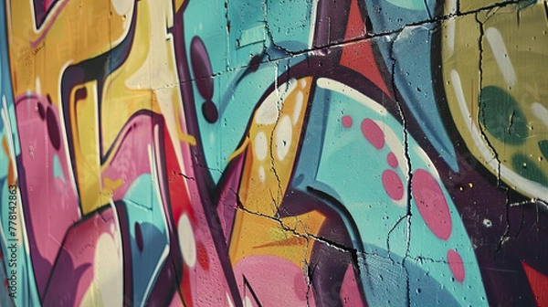 Obraz graffiti on the wall