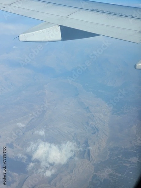 Fototapeta Flight Over Iran