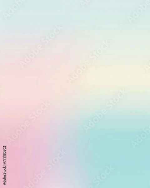 Fototapeta pretty pastel colored gradient. AI generative