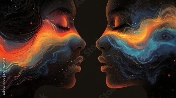 Obraz Dual Luminescence