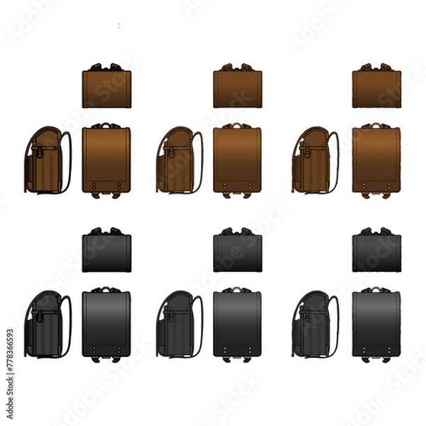 Obraz ランドセルイラスト