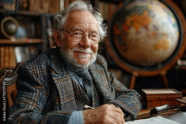 Obraz Teacher's day. Education concept. 