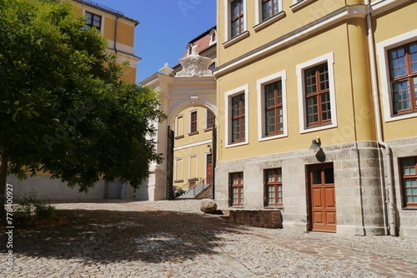 Obraz Altstadt von Magdeburg beim Möllenvogteigarten