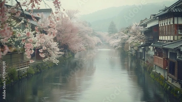 Obraz Cherry Blossoms Narrative A Tale through Documentary Editorial and Magazine Photography