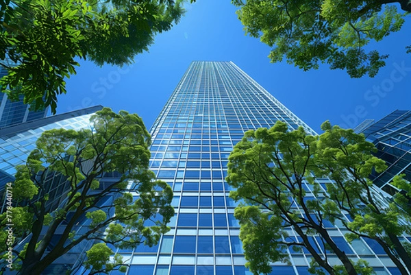 Fototapeta ビル群　ビジネス街