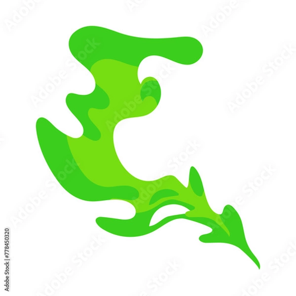 Obraz Green Smoke Cloud