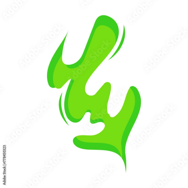 Obraz Green Smoke Cloud