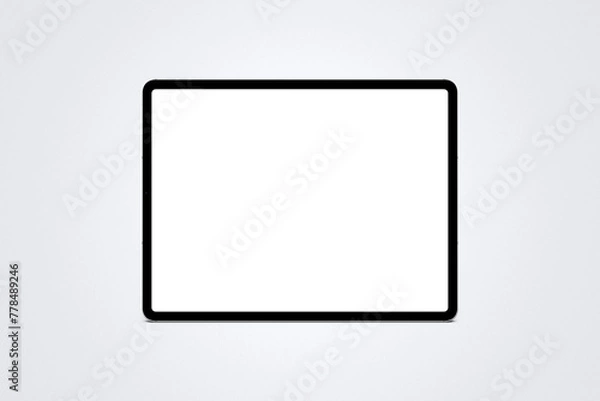 Obraz Realistic Landscape Tablet Mockup