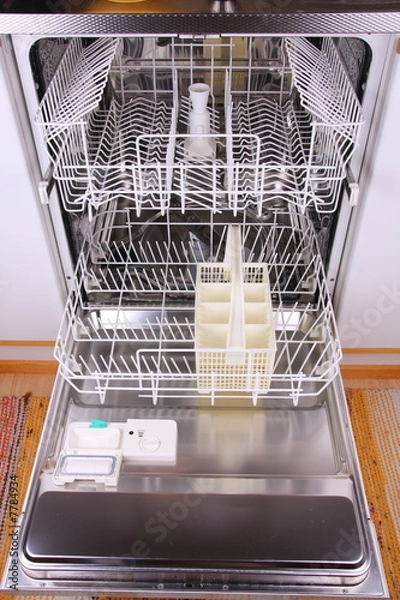 Obraz Empty dishwasher