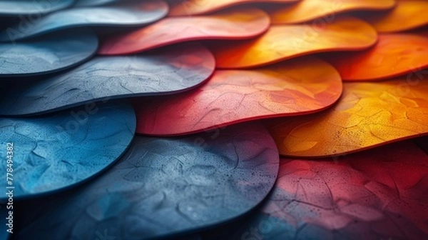 Obraz Textured Waves