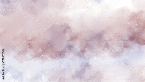 Obraz Soft pastel colored watercolor texture background