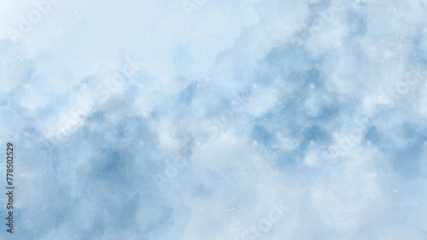 Obraz Soft pastel colored watercolor texture background