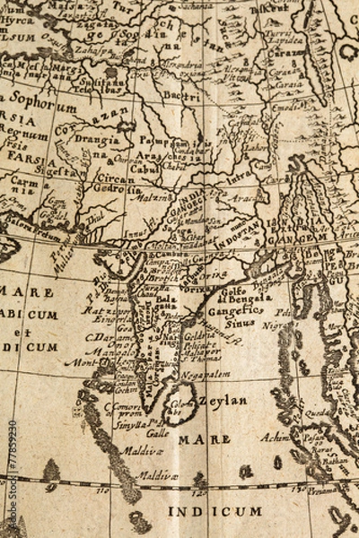 Fototapeta 古地図