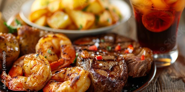 Fototapeta "Grilled Feast"