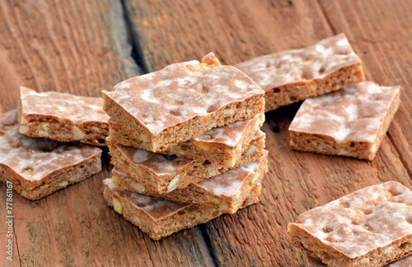 Obraz Original Basler Läckerli auf Holz