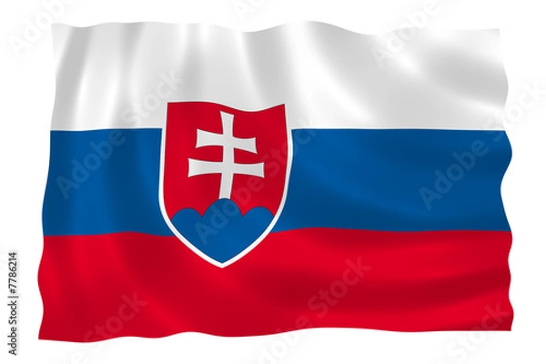 Fototapeta Slovakia Flag