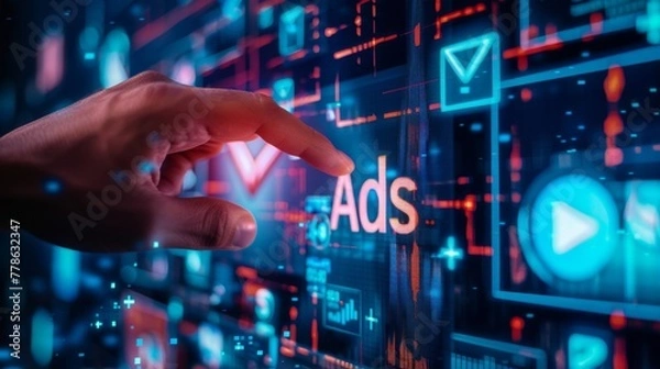 Fototapeta "Innovate Your Digital Marketing Strategy: From Planning to Execution, Enhance Engagement with Affiliate Marketing, Metrics Dashboards, and SERP"
