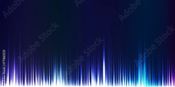 Fototapeta Abstract music equalizer. colorful vector illustration.