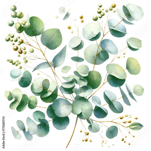 Fototapeta ユーカリの葉