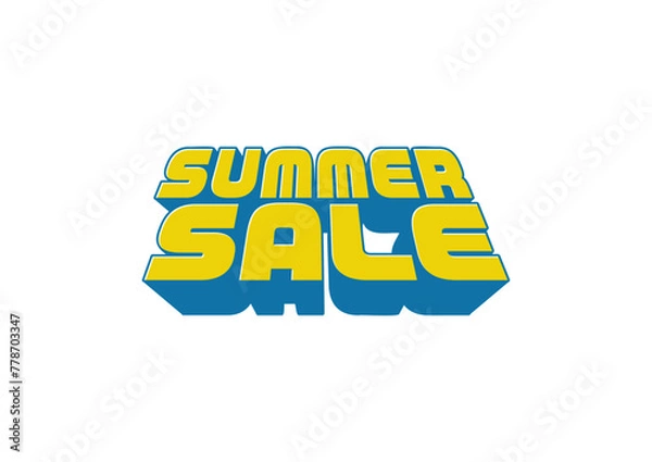 Obraz サマー　セール　広告素材