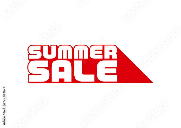 Obraz サマー　セール　広告素材