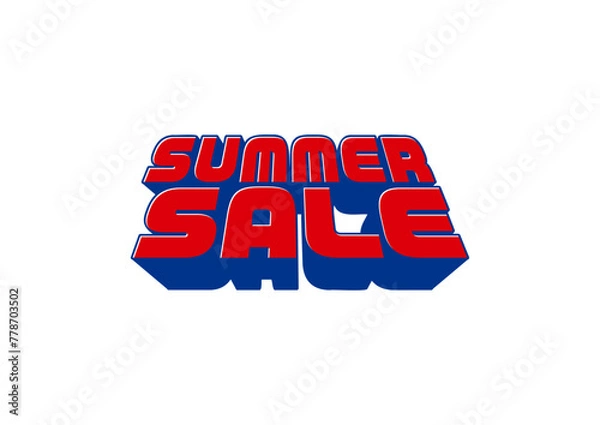 Obraz サマー　セール　広告素材