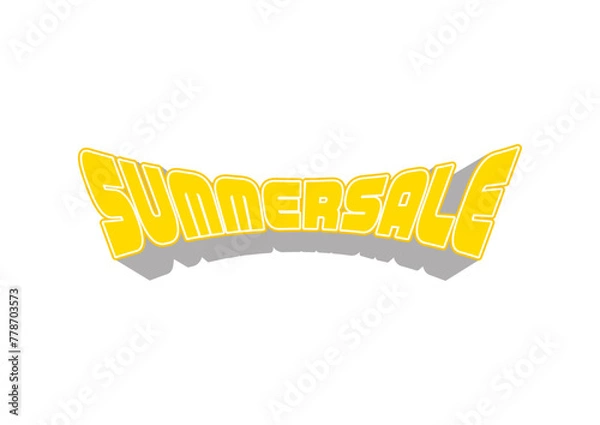 Obraz サマー　セール　広告素材