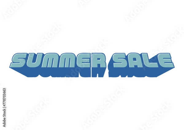 Obraz サマー　セール　広告素材