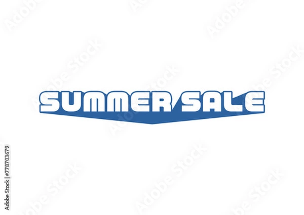 Obraz サマー　セール　広告素材
