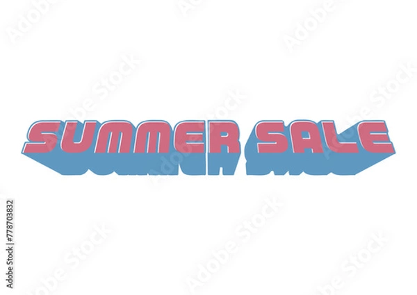 Obraz サマー　セール　広告素材