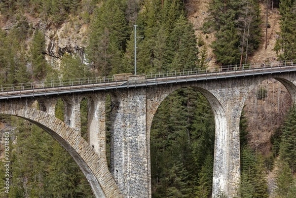 Fototapeta Views of Wiesen Viaduct