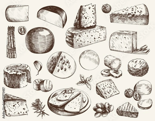 Fototapeta cheesemaking