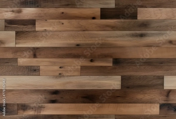 Obraz Varied Wooden Planks Texture Pattern