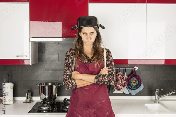 Obraz protesta in cucina