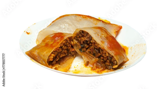 Fototapeta Food products Transparent background