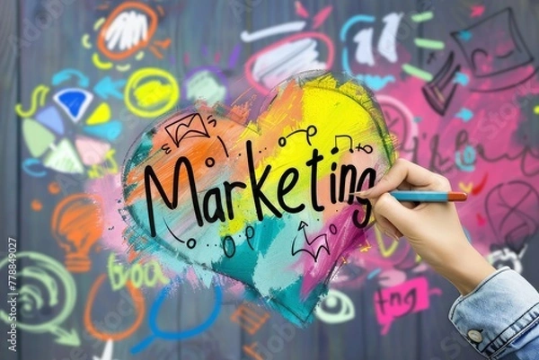 Fototapeta "Enhancing Marketing Strategy with Programmatic Technology and Ad User Targeting: Strategies for Effective Dashboard Advertising and Media Innovation"