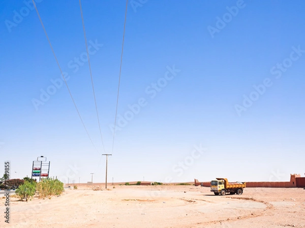 Fototapeta モロッコの荒野
