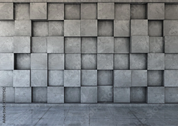 Fototapeta Abstract background of the concrete