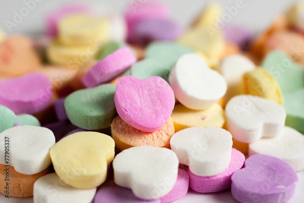 Fototapeta Candy Hearts