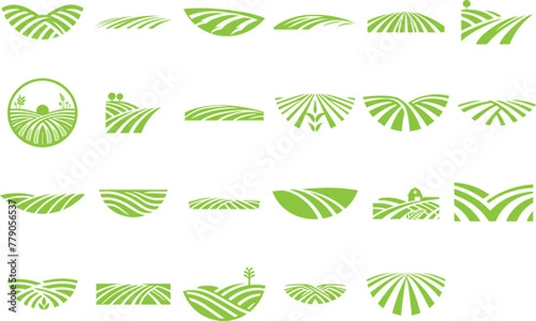 Obraz agriculture field 