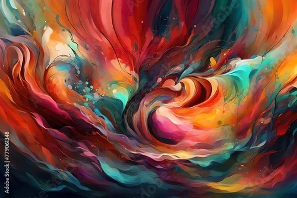 Fototapeta abstract background with space