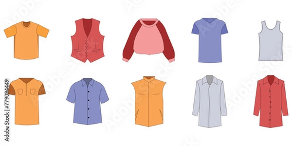 Obraz Clothes  Illustration