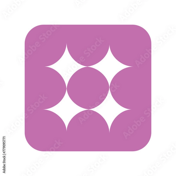 Obraz Modern Minimal Sticker