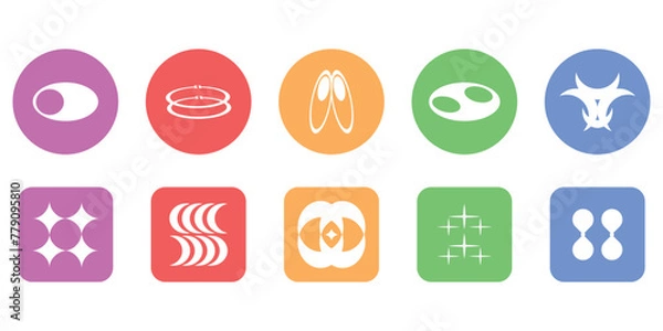 Obraz Modern Minimal Sticker