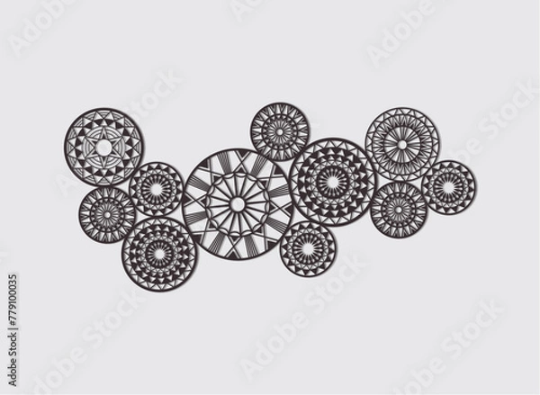 Fototapeta Mandala Vector Design.eps