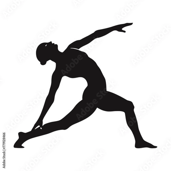 Obraz Pilates Silhouette