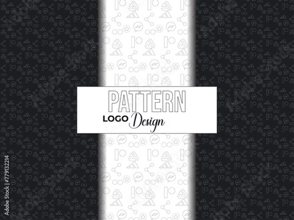 Obraz modern logo pattern design 